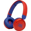 Беспроводные наушники детские JBL JR310BT (синий/красный)